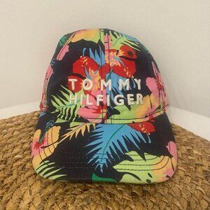 Tommy Hilfiger Flower Adjustable Baseball Hat